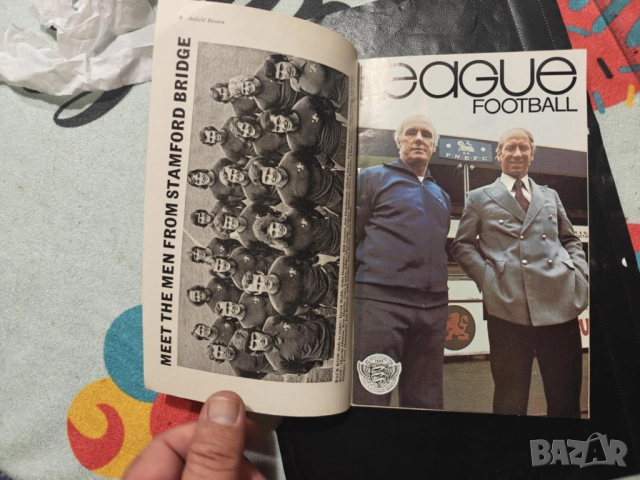 Liverpool-Chelsea 1973 год-автентична,оригинална програма за мача и ревю на сезона, снимка 14 - Фен артикули - 52068711