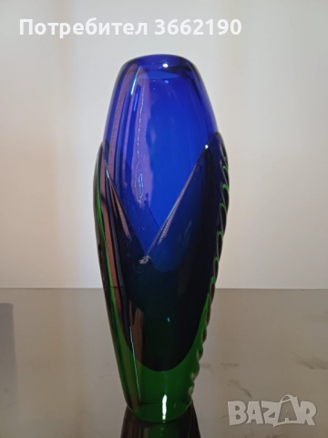 Кристална ваза Мурано