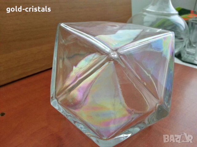 стара кристална гарафа , снимка 10 - Антикварни и старинни предмети - 27311141
