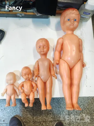 Стари детски кукли 4 бр, снимка 2 - Колекции - 47721313