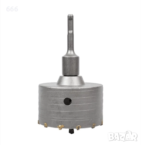 Боркорона за бетон 100мм с центриращо свредло, с адаптер SDS plus, снимка 5 - Други инструменти - 52902765