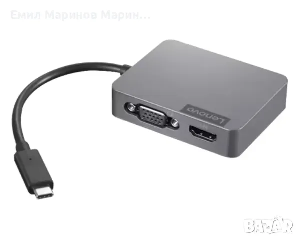 Lenovo USB-C Travel Hub Gen2, снимка 2 - Други - 47563932