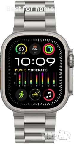 Каишка Tasikar, съвместима с Apple Watch, 49 мм, 45 мм, 44 мм, 42 мм, снимка 2 - Смарт гривни - 53406002