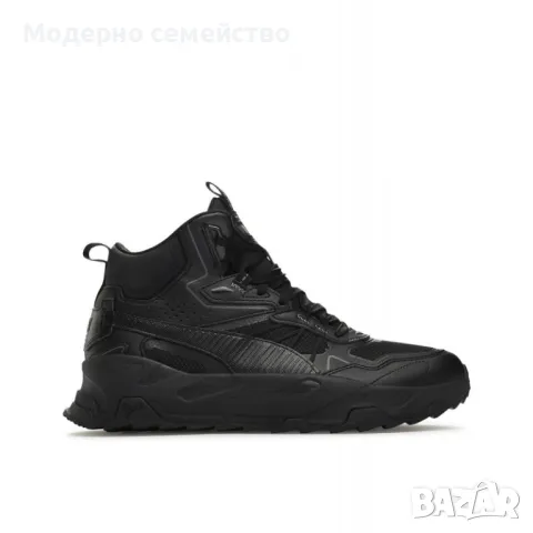 Мъжки спортни боти PUMA Trinity Mid Hybrid Shoes Black, снимка 1 - Мъжки боти - 48047696