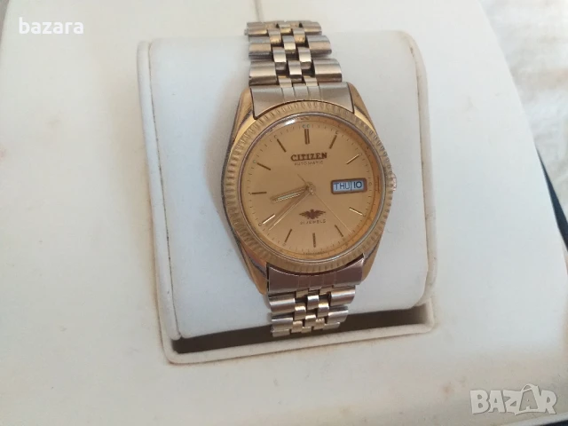 Цитизен автомат позлатен