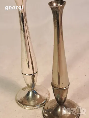 две посребрени вазички  18/5, снимка 3 - Декорация за дома - 49262407