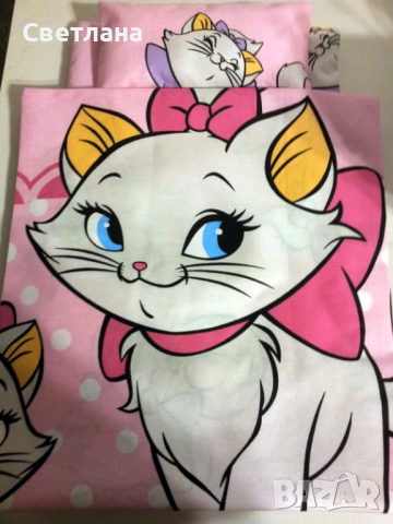 Спален комплект за кукли Котето Мари