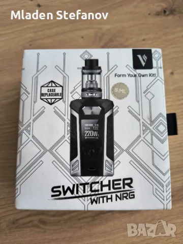 Продава Vaporesso Switcher 220W with NRG 5ml TC Kit