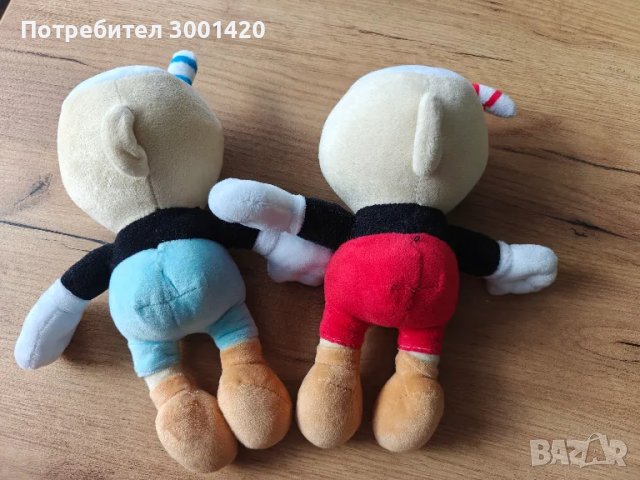 Плюшени играчки Cuphead and Mugman, снимка 5 - Плюшени играчки - 50364054