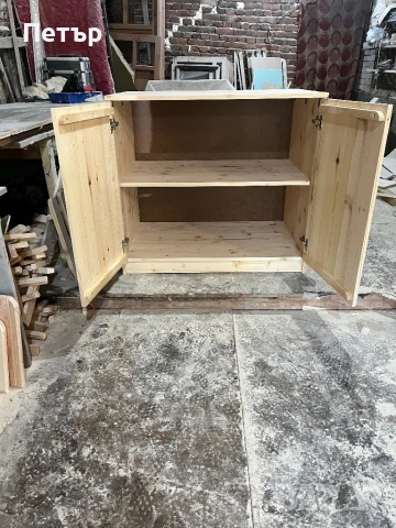 Шкаф с две врати от масив, снимка 9 - Шкафове - 50664668