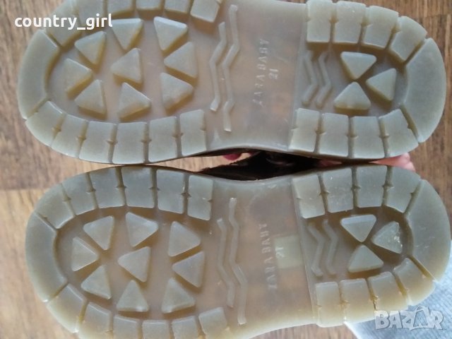 zara baby - страхотни детски боти КАТО НОВИ, снимка 5 - Детски боти и ботуши - 26942078