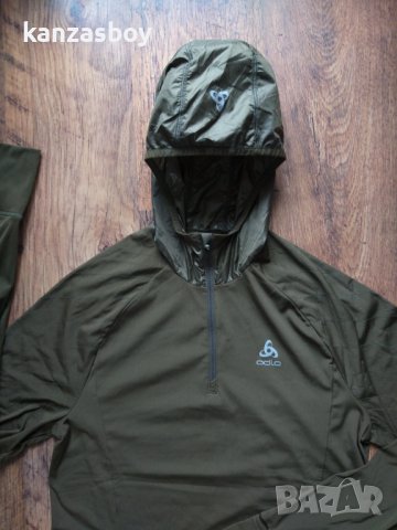Odlo 1/2 ZIP - страхотна мъжка блуза КАТО НОВА, снимка 3 - Спортни дрехи, екипи - 40779209