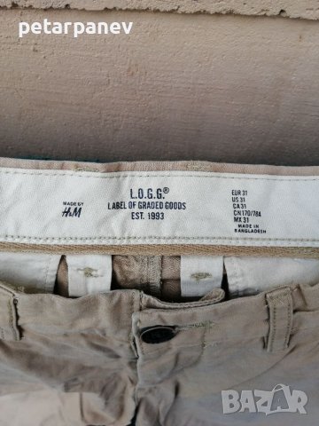 Мъжки къси панталони H&M - 31 размер, снимка 2 - Къси панталони - 36715602