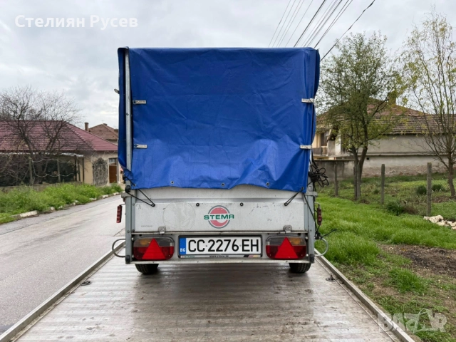 стема 01 stema ремарке 205/110см с документи  лв или    евро   205 на 110 см размер, височина на бре, снимка 6 - Ремаркета - 52666043