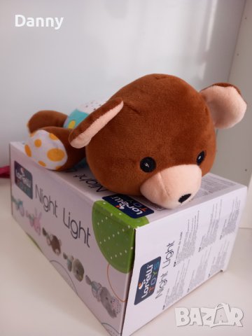 Нощна лампа Мече с проектор, снимка 3 - Играчки за стая - 44046872