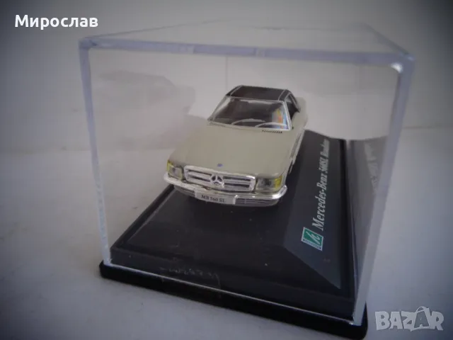 1:72 HONGWELL MERCEDES BENZ 560 SL ИГРАЧКА КОЛИЧКА МОДЕЛ, снимка 2 - Колекции - 47770686
