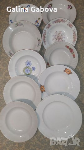 Старинни порцеланови чинии 