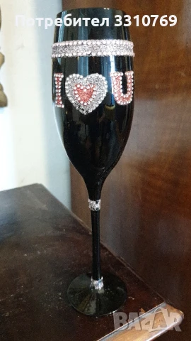 Ритуална стъклена чаша. , снимка 1