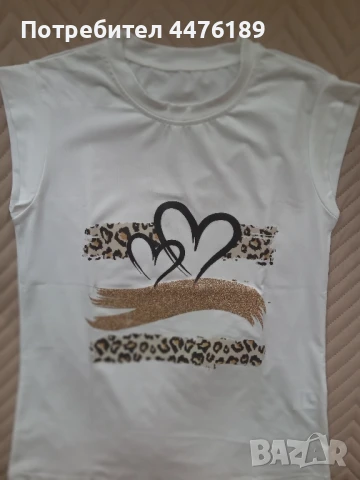 Дамски лятни тениски,блузи на ниски цени -S/M/L размер, снимка 3 - Тениски - 50688776