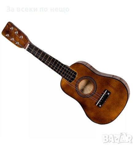 ✨Дървена акустична китара (58см), снимка 1 - Музикални играчки - 43322938