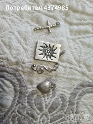 Сребърни вислулки 14 лв. За брой, снимка 1