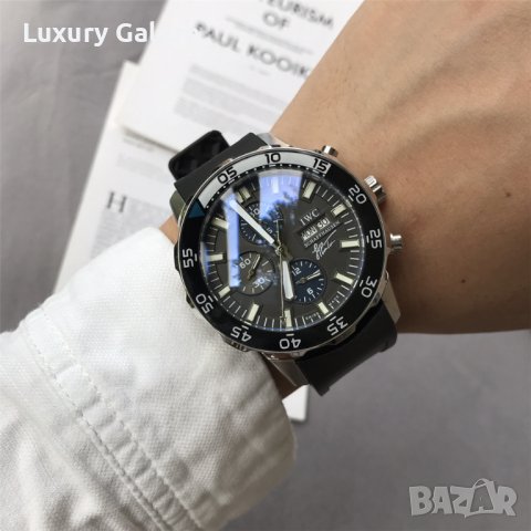 Мъжки часовник IWC Aquatimer Chronograph Galapagos с кварцов механизъм, снимка 3 - Мъжки - 38384816