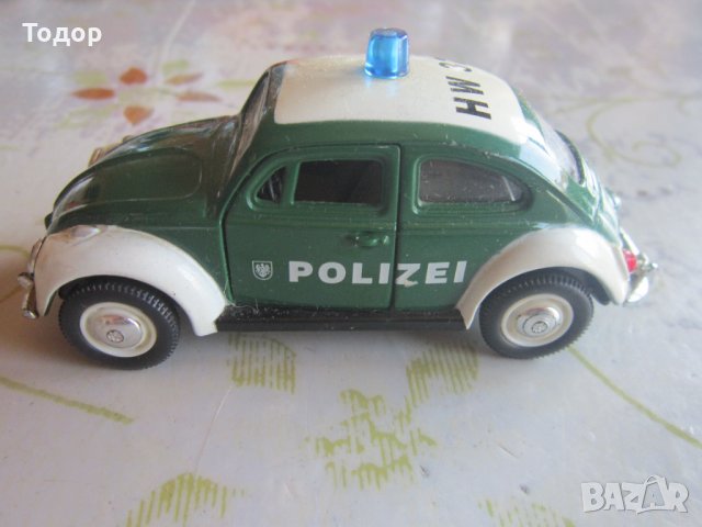 Полицейска кола количка Фолксваген костенурка , снимка 3 - Коли, камиони, мотори, писти - 33575438