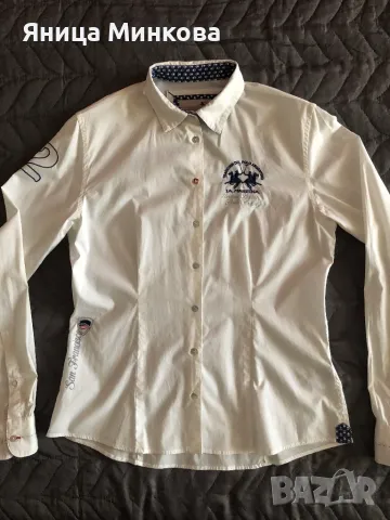 Дамска риза La Martina, снимка 3 - Ризи - 47664482