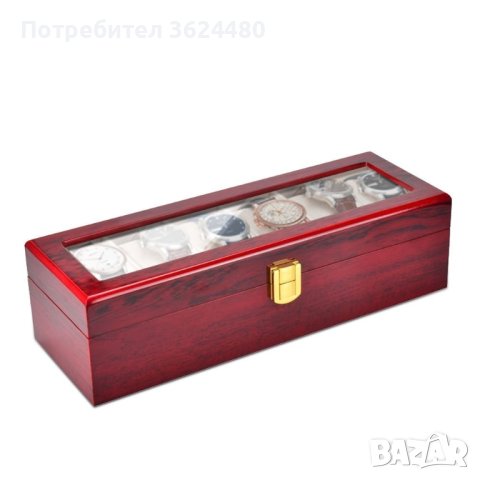 Дървена кутия за часовници, снимка 5 - Други - 40474351