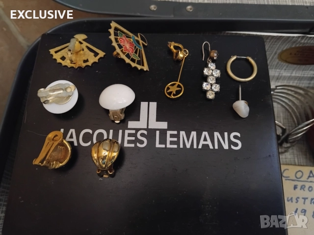 Куфар с бижута от англия! всичко по 10 лв!, снимка 2 - Бижутерийни комплекти - 52208412