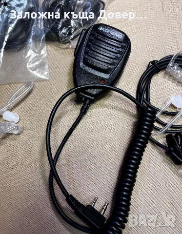 Акустични хендс фри слушалки hands free Baofeng Quansheng uv9 uv5 uv6 uv8, снимка 6 - Екипировка - 47895885