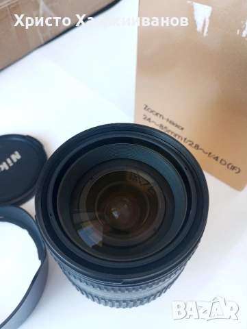 Обектив Никон Nikon af 24-85mm f/2.8-4d, снимка 7 - Обективи и филтри - 53557203