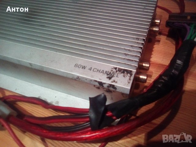 Усилвател 4 канален Кларион АРА -4060, снимка 3 - Ресийвъри, усилватели, смесителни пултове - 27334245