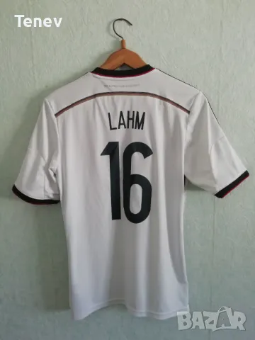Germany Lahm Adidas 2014 оригинална тениска фланелка Германия Лаам размер М 