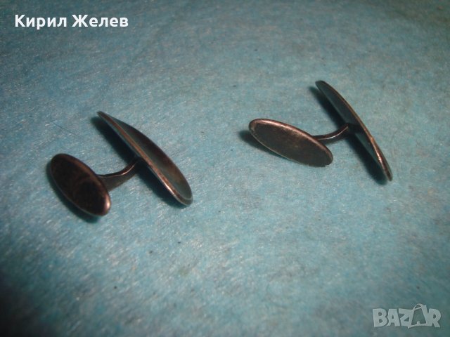 ВИНТИДЖ СТАРИННИ МАРКОВИ СРЕБЪРНИ КОПЧЕТА за РЪКАВЕЛИ ОКСИДИРАНО СРЕБРО 925 СТИЛНИ БУТОНЕЛИ 25159, снимка 9 - Антикварни и старинни предмети - 34884016