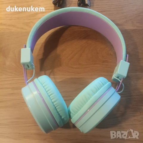 Детски безжични слушалки iClever с микрофон – Bluetooth 5.0, ограничение на звука, снимка 8 - Слушалки и портативни колонки - 53269779