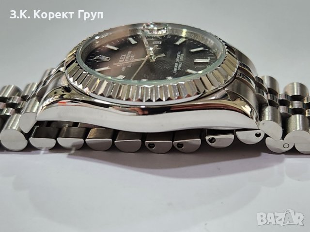 Мъжки часовник Rolex Oyster Perpetual Datejust с автоматичен механизъм, снимка 4 - Мъжки - 40541835