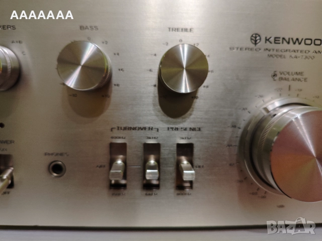 KENWOOD KA-7300, снимка 3 - Ресийвъри, усилватели, смесителни пултове - 52370431