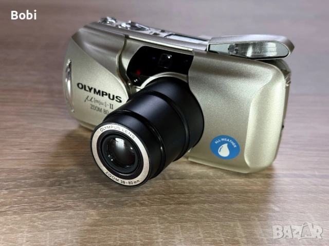 Olympus µ [mju:] II Zoom 80 – легендарен 35mm филмов фотоапарат