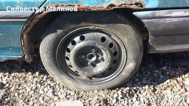 Джанти с гуми за Опел Opel 4x100 56,5 джанта гума, снимка 3 - Гуми и джанти - 27696744