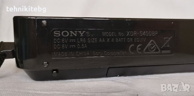 ⭐⭐⭐ █▬█ █ ▀█▀ ⭐⭐⭐ SONY XDR-S40DBP - страхотно портативно радио с FM/DAB/DAB+, снимка 5 - Радиокасетофони, транзистори - 43340282