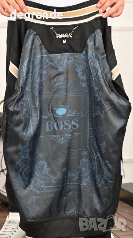 Мъжки спортен екип BOSS  Материя 100% памук , снимка 3 - Спортни дрехи, екипи - 51324762
