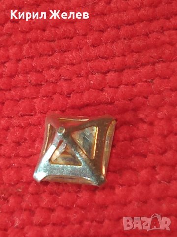 ЮВЕЛИРНО ФАСЕТИРАН ПЛАНИНСКИ КРИСТАЛ в СРЕБЪРЕН ОБКОВ Арт АПЛИКАЦИЯ За ЧАСТИ 40177, снимка 5 - Бижутерийни комплекти - 42450831