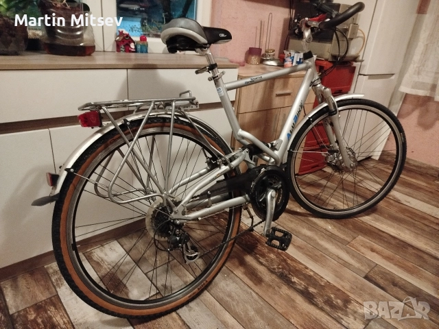 Колело Градско Шосейно Немско Alubike, снимка 2 - Велосипеди - 52948915