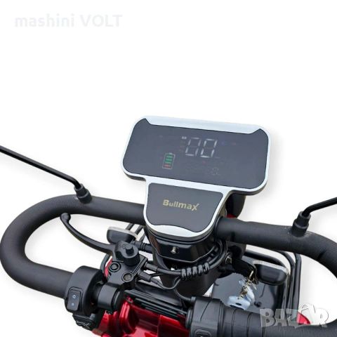 Електрическа четириколка BULLMAX A9, рекуперация, магнитна спирачка, 1500W, 48V/20Ah, снимка 4 - Велосипеди - 53202157