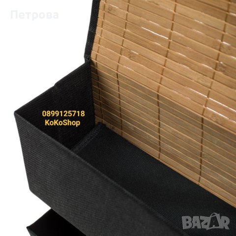 Висящ органайзер 25x11x50 см./бамбуков органайзер/органайзер, снимка 2 - Други стоки за дома - 43789799