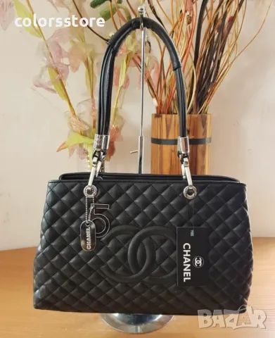 Луксозна Черна чанта/SG167, снимка 2 - Чанти - 31330347