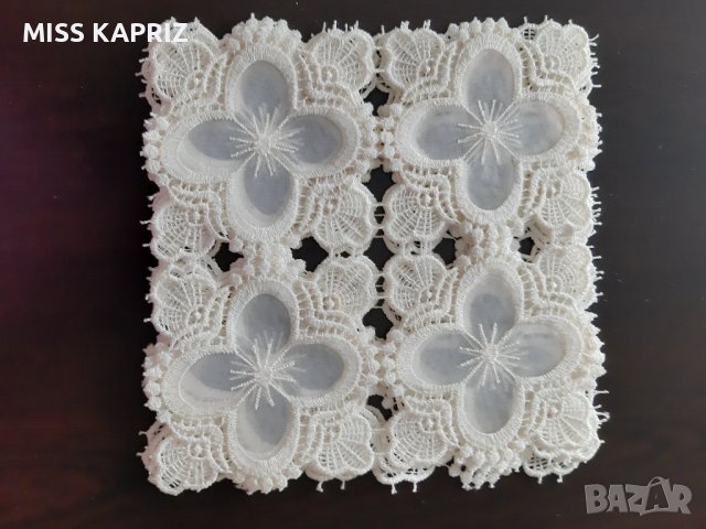 Салфетки рязана бродерия , снимка 2 - Покривки за маси - 39054339