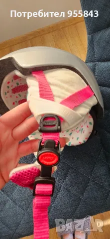 Детска ски каска Uvex Manic Pro 51-55 см, снимка 6 - Зимни спортове - 49423745