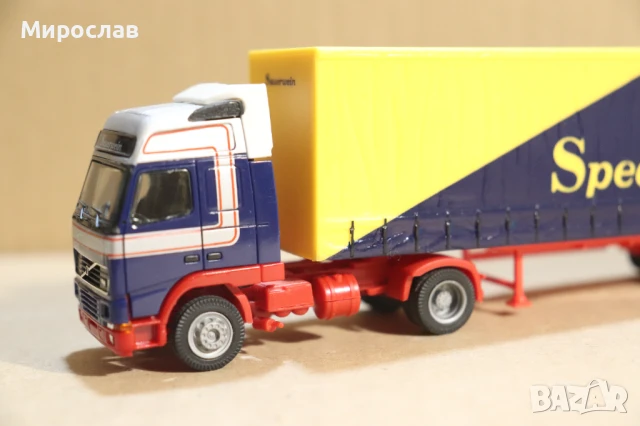 ALBEDO 1/87 H0 VOLVO ВЛЕКАЧ КАМИОН ТИР КОЛИЧКА МОДЕЛ, снимка 3 - Колекции - 50488678
